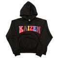 BLACK "KAIZEN" HOODIE