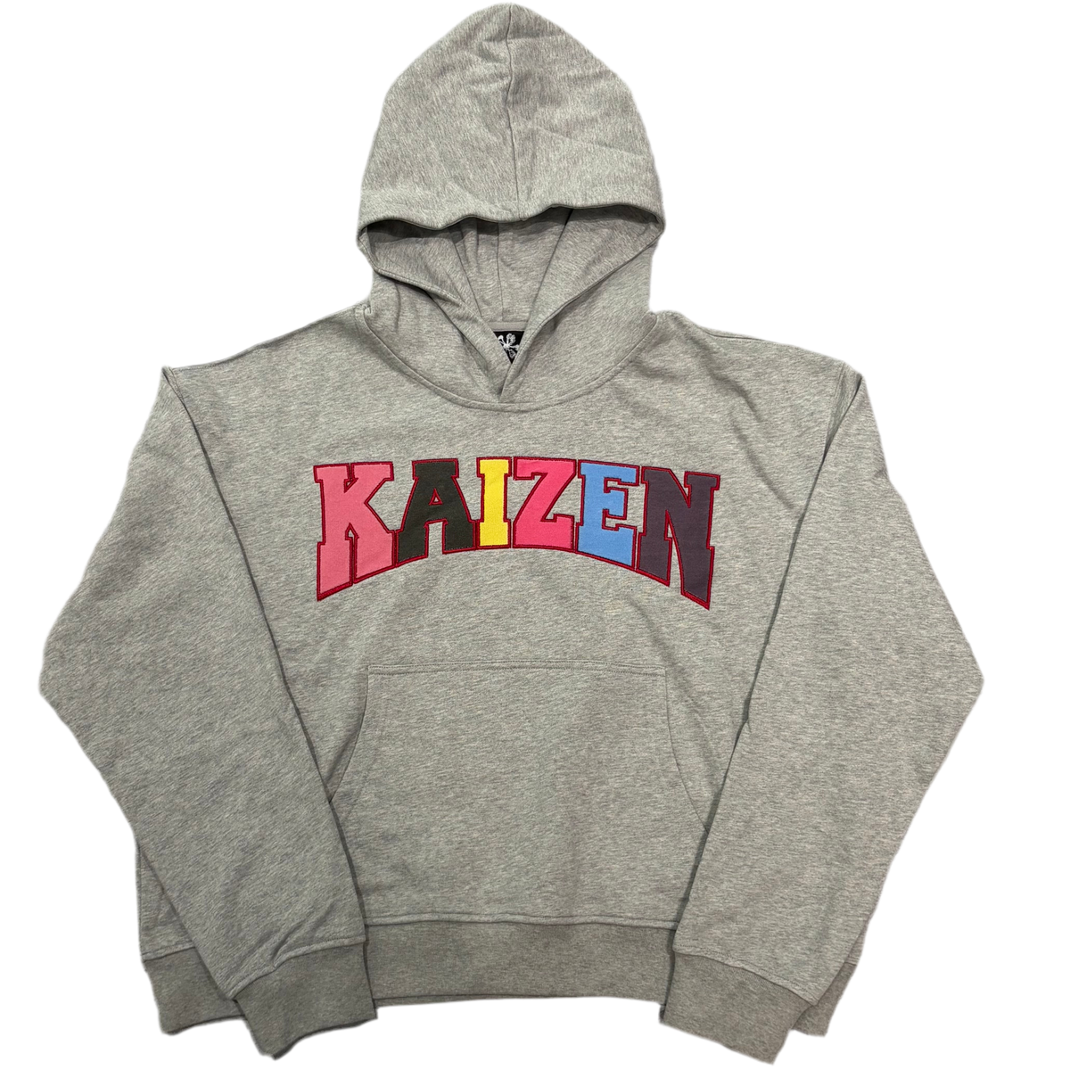GRAY "KAIZEN" HOODIE